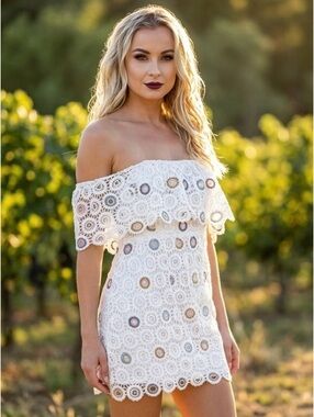 Small Lovers + Friends Dream Vacay Dress in Spring